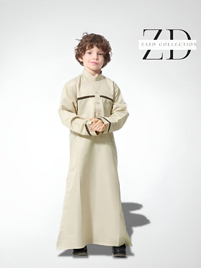 Qamis enfant  057-2 Beige / 120